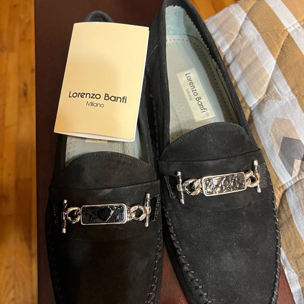 Italian men shoes Lorenzo Banfi leather
